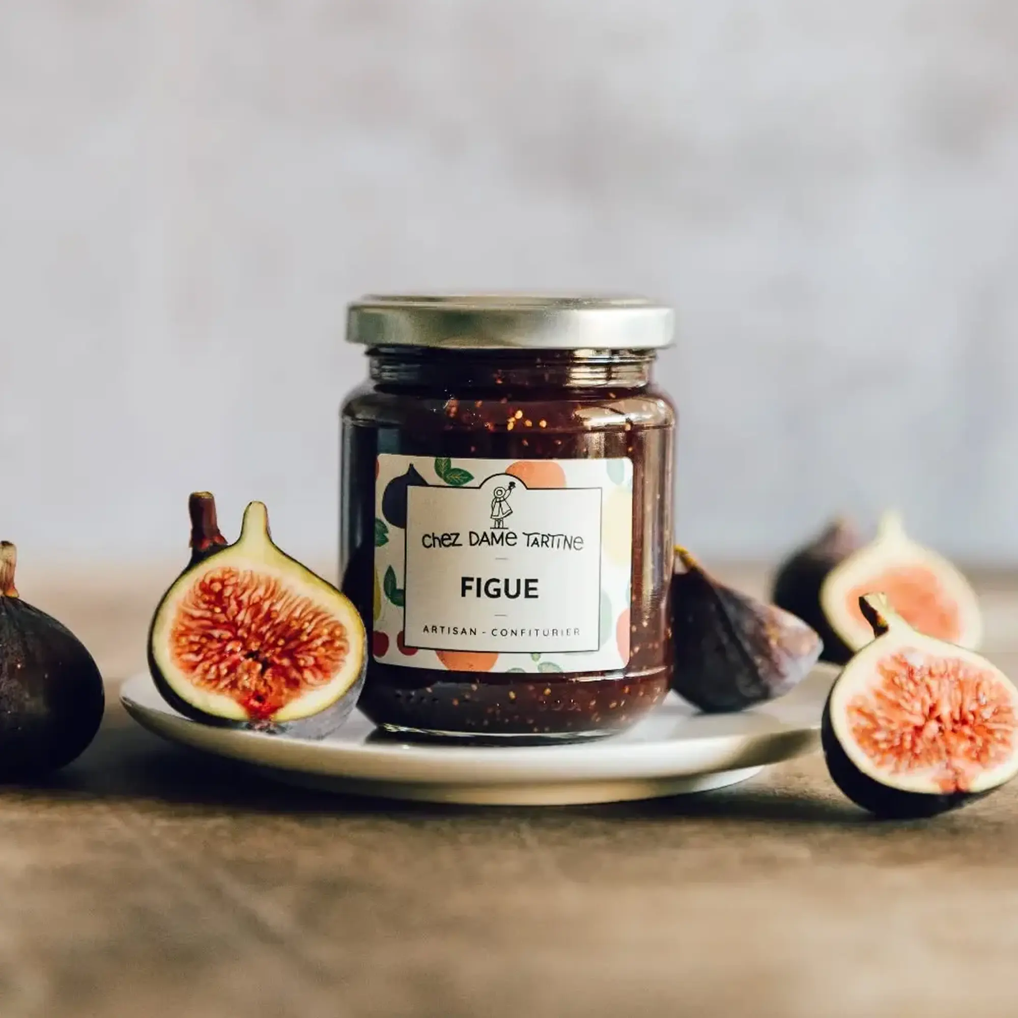 Sélection de confitures Chez Dame Tartine