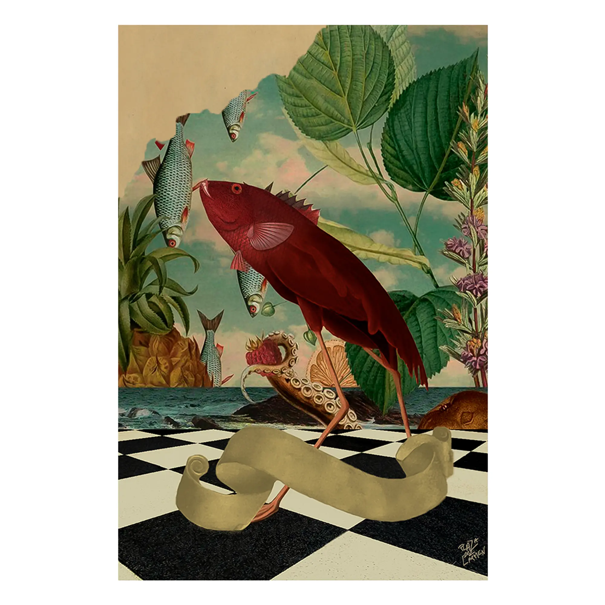 Œuvre numérique de Plaza Del Carmen